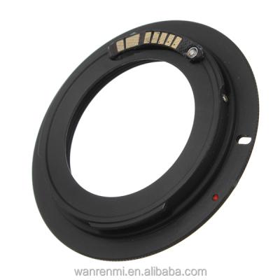 China OEM M42-EOS Mount Camera Lens Adapter Black Aluminum Ring for sale