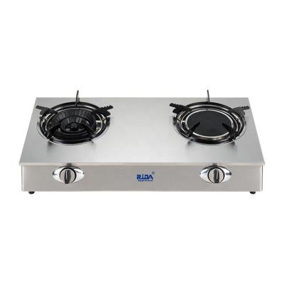 China Hotel Foshan Selling Cast Iron Gas Cooker Larger Enamel Panel Stainless Steel Grill Hot Burner Base Suppoty for sale