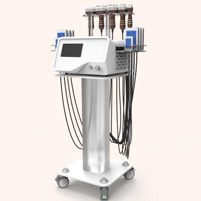 China Weight Loss 6 in 1 Cavitation Ultrasound RF Vacuum Cavitation Vacuum Massager Machine for sale