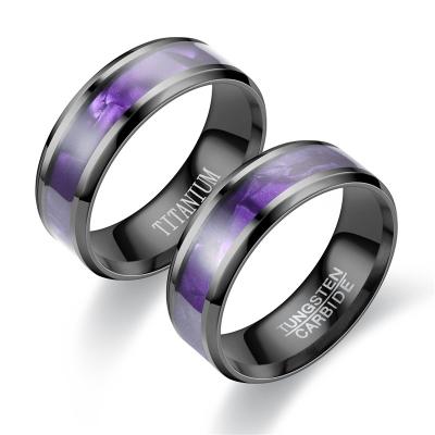 China Hot Selling Simple Design FASHIONABLE Ring Jewelry Black Custom Men Unisex Rings Stainless Steel for sale