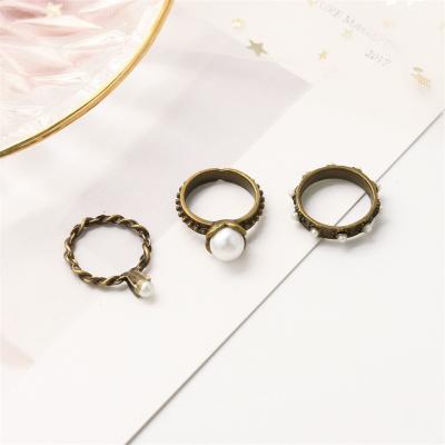 China Environmentally Friendly Wholesale Romantic Creative Gift Ring Factory Custom Vintage Rings Unisex Birthday Wedding for sale