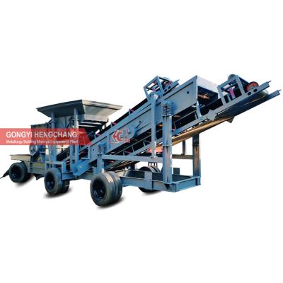 China China Factory Supply Mobile Stone Construction And Screening Crushing Plant for sale