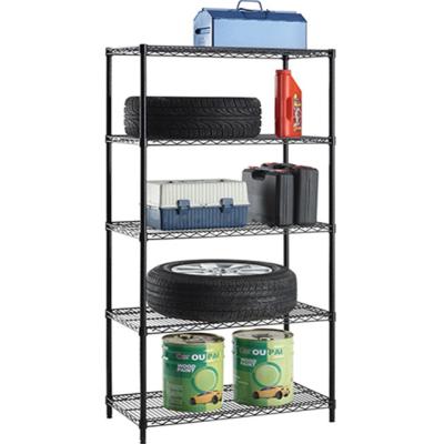 China Kitchen Multi-Layer Adjustable Commercial Storage Corrosion Protection Layers Free Wire Organizing Standing Shelf Brackets for sale