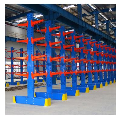 China Wholesale Adjustable Double Side Corrosion Protection Single Side Storage Rack Warehouse Cantilever Shelving System Generation Materials for sale