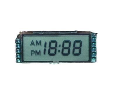 China Custom 7 Segment LCD Display Clock Module Smart Digital LCD Display Manufacturer 24*15 for sale