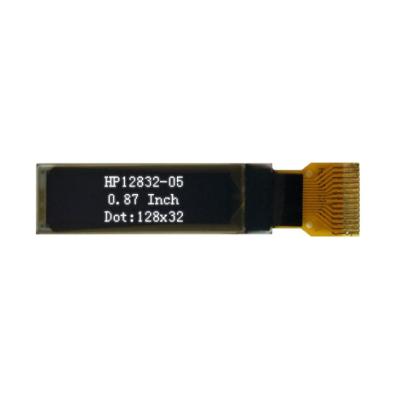 China Small OLED Resolution I2C 0.87 Inch Hot Sale 128x32 Lcd Display 29.00*8.70*1.20 for sale