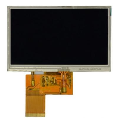 China 4.3 Inch TFT 480 Nit *272 500 (RGB) Flash Module with PCAP or RTP 132.1*82.9*4.95 for sale