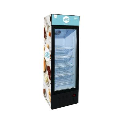 China Single-Temperature Meisda SD235B OEM ODM Accept Customization 235L Frozen Food Ice Cream Upright Display Freezer for sale