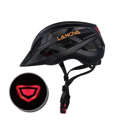 China With PC+EPS Material Cycling Custom Cycling Helmet Helmet Headset With Led Lights Bike Helmet for sale