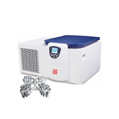 China Tabletop Low Speed Refrigerated Centrifuge 1.8KW High Volume Centrifuge for sale