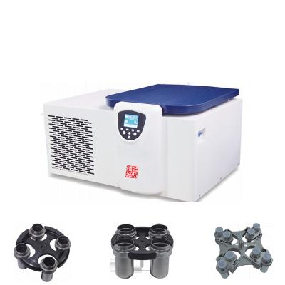 China Tabletop Refrigerated Centrifuge Machine Low Noise Microcomputer Control for sale