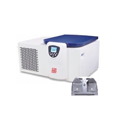 China uso de poca velocidad refrigerado de la mesa de la centrifugadora de la capacidad grande 4x500ml fácilmente en venta