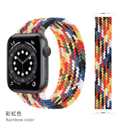 China NATO Nylon Smart Watch Band Flexible Hot Selling Appeal For Apple Watch 44mm Nylon Watchband 42mm for sale