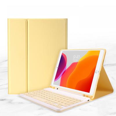 China Slim Fashion Shockproof Smart Tablet Case Cover PU Tablet Cover For iPad Pro Air Mini 6 5 12.9 2021 9th Keyboard Pencil Case Keyboards for sale