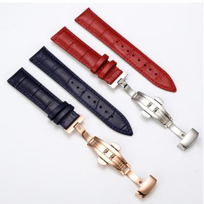 China Hot Selling Wholesale MOQ Amazon Low MOQ Amazon Watch Band Handmade Watch Bands Butterfly Buckle Straps12/13/14/15/16/17/18/19/20/21/22 Mm The Genuine for sale