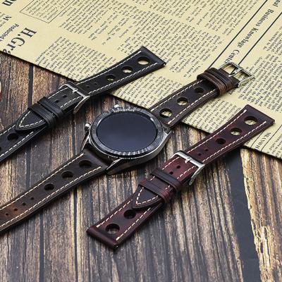 China Flexible For Samsung Gear 2fit Straps Case Cover Samsung Galaxy Adapters 22mm Leather Watch Band 24mm for sale