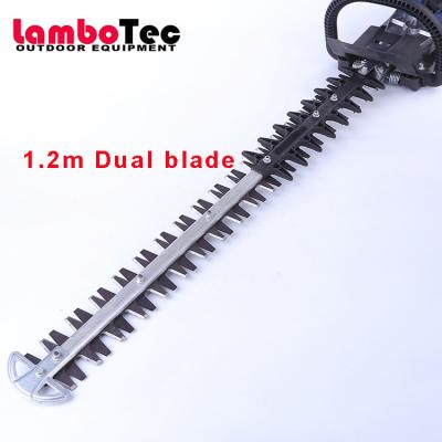 China Professional Lambotec LGHT230G Mini Hedge Trimmer Multifunctional Tea Harvester Equip With 1.2M Double Blade LGHT230G for sale