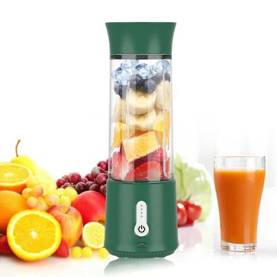 China Easy Operate Type C USB 500ml Large Capacity Outdoor Travel 6 Blade Juicer Electric Portable Blender for sale