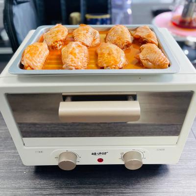 China Hot Sales 12L Hotel Electric Toaster Oven Electric Deck Oven With Hot Plate Portable Large Benchtop Oven Home Cooking Stove China for sale