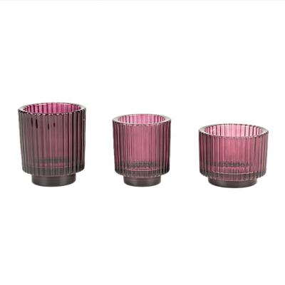 China 2023 Custom Logo Colorful Stained Glass Candle Holders From Mexico Morden Goods Manufacturers For Home Decoration Weddings Valentines for sale