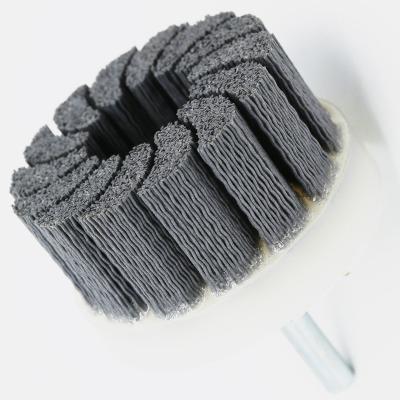 China Abrasive Nylon Dust Collection Disc Brush Disc Brush - Burr China Factory for sale