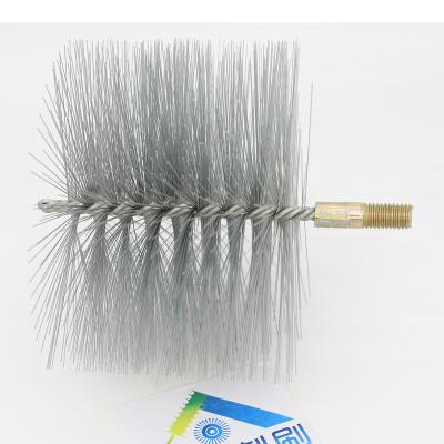 China Flue Brush Duct Brush Boiler Air Duct Chimney Brush Industrial Polishing Cleaning Brush for sale