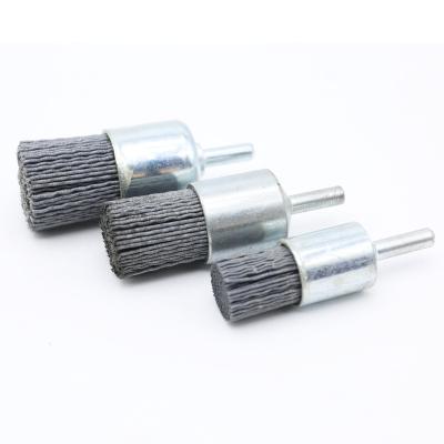 China Silicon Carbide (Grain) Wire End Polishing Crimped Abrasive Brushes (Filament) Polishing China Factory for sale