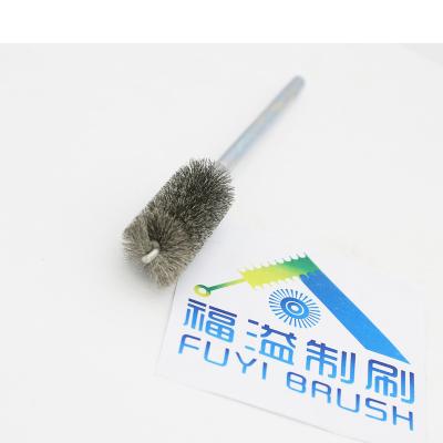 China Industrial TUBE POLISING Cleaning Brush Brush Metal Wire Brush for Deburring and Polishing for sale