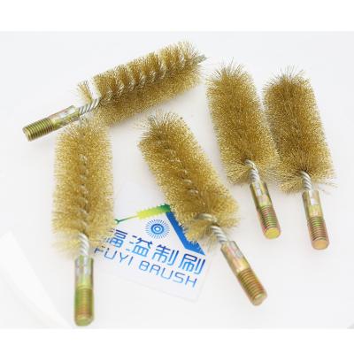 China Customized TUBE POLISING Stainless Steel Brass Polishing Brush for sale