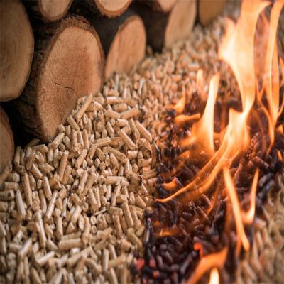 China Heating System Wood Fuel Pellets Whole Price Poplar Commercial And Construction for sale