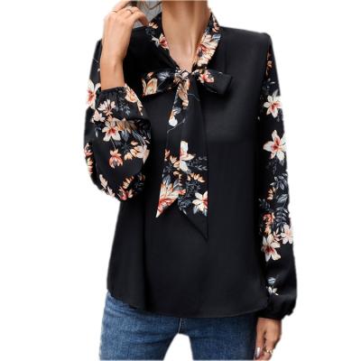 China 2021 Summer Women's Chiffon Shirt Loose Sleeve Women's Blouse Breathable Casual Solid Tops For Women for sale