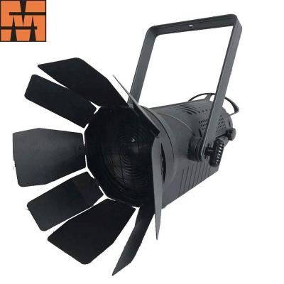 China 200W Studio Size High Quality Professional DMX512 LED COB Shooting Spotlights for TV, College, Church Studio for sale