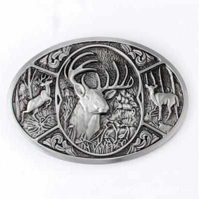 China Wholesale Belt Buckle China Buckle Customized Belt Men's Animal Character Metal Graphic Belt Buckle for sale