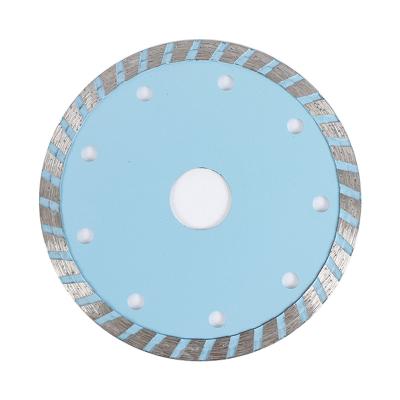 China Granite makers supply thin and sharp 110MM turbo diamond saw blades and stone cutting blades for sale