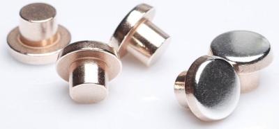 China Switch Double Composite Bimetal Contact Rivets of Arc-resistance for sale