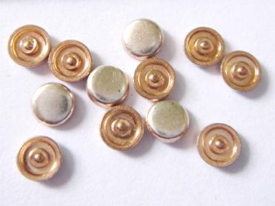 China Copper Silver Alloy Button Contact for sale