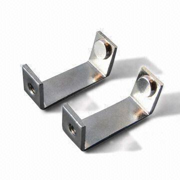 China micro switch Contact Assembly Copper Stamping Parts With Zinc Plating for sale