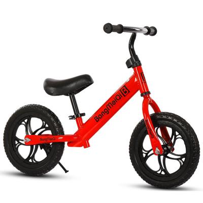 China Ride On Toy Cheap Design Balance Exercise Bike New 12inch Two Wheels EVA Kids Balance Bike Carbon for sale