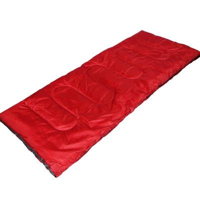 China Envelope Type Manufacturer Ultralight Portable Outdoor Waterproof Down Double Camping Sleeping Bags With Pillow for sale