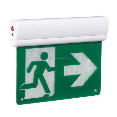 China Lighting Hot Sale CSA Double Sides Illuminated Exit Sign Led Emergency Exit Light for sale