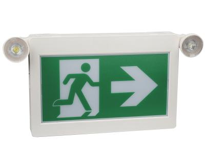 China Lighting Wall Mounted Emergency Exit Sign Emergency Exit Sign Light Rechargeable Emergency Exit Sign Board for sale