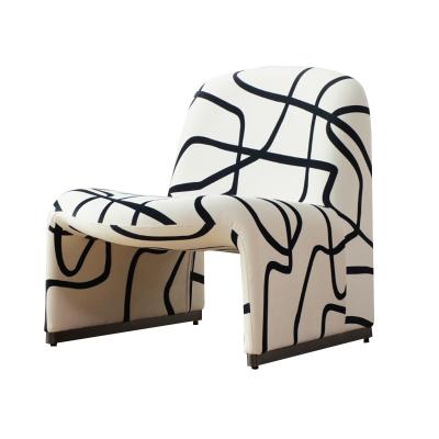 China (Other) New Design Minimalist Adjustable Single Chair Fashionable Relax Living Room Is Concise Fabric Art Chair for sale