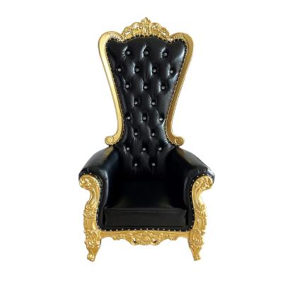 China High Quality Wedding Back King Wedding Chair Wholesale Modern Wedding Chair Royal Event Throne High Chairs for sale