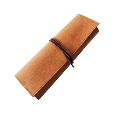 China Fashionable Green Field NEW Custom Design Washable Kraft Paper Roll Pencil Cases for sale