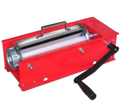 China Hotels 2 Kg Horizontal Sausage Filler With One Gear And Metal Rack for sale