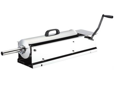 China Hotels 10 Kg Horizontal Sausage Filler With Two Speed ​​Gear And SS Stand for sale