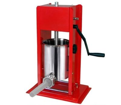 China Hotels 4 Kg Vertical Sausage Filler With Two Speed ​​Gear And Metal Rack for sale