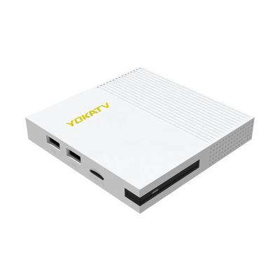 China 4K Video YOKATV IPX2 Smart TV Box Amlogic S905X4 Quad Core AV1 Android 11 4GB 32GB EMMC TV Box 2.4/5G WiFi BT5.1 1000M Lan Set Top Box vs for sale