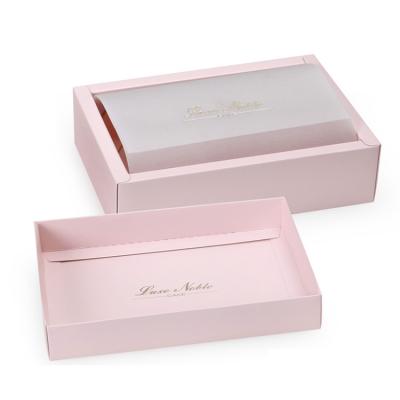 China Handmade Whole Luxury Creative Black Pink White Macaron Boxes Packaging Custom Pastry Boxes for sale