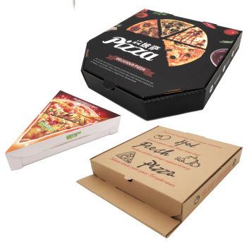 China Handmade Wholesale High Quality Fried Chicken Boxes Custom Kraft Paper Pizza Boxes for sale